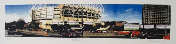 lee turner - st james line - screenprint