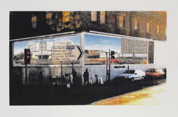 lee turner - the south - screen print