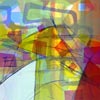 lee turner - subconscious mind series, monoprint