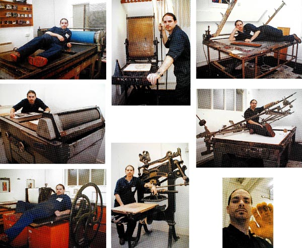 Lee Turner - Presses at Sunderland University